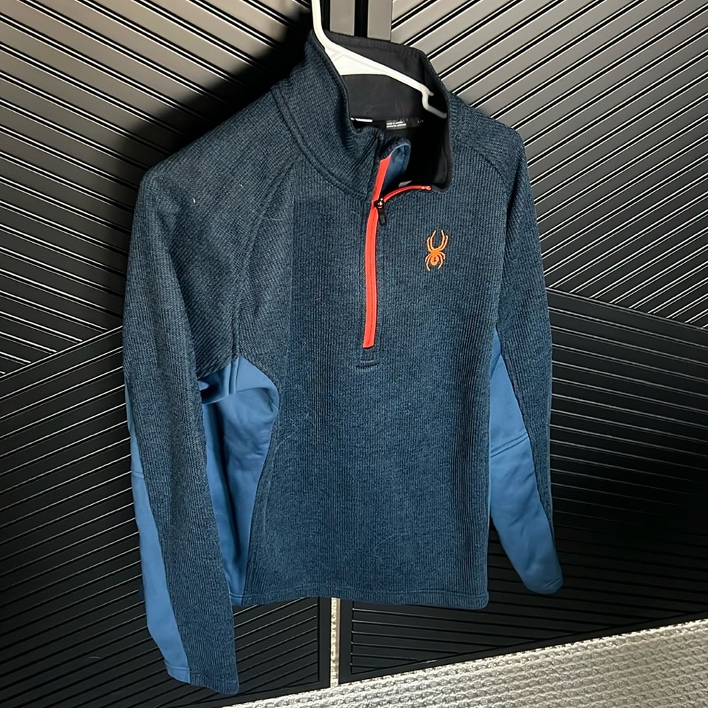 L Spyder quarter zip